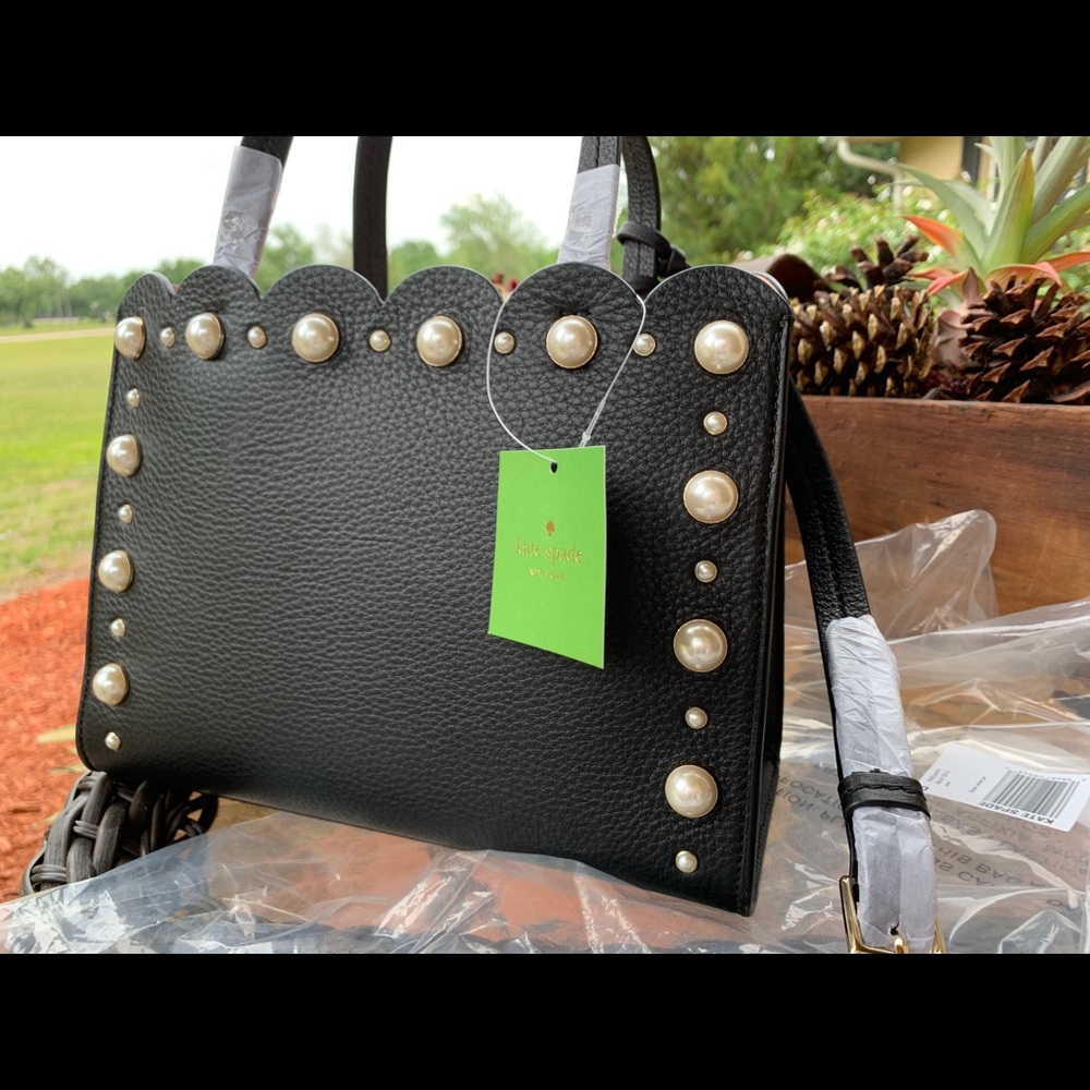 Kate spade pearl Sam satchel crossbody - Picture 7 of 7